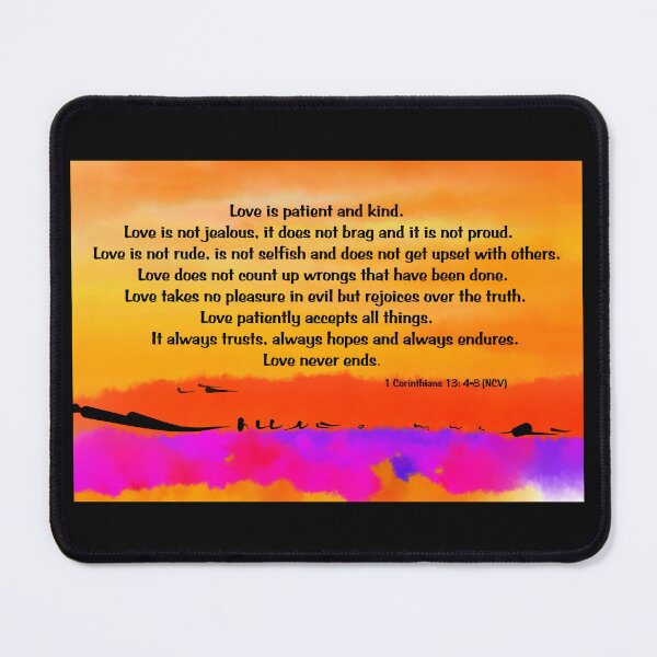 Item preview, Love Never Ends designed and sold by KirtTisdale.