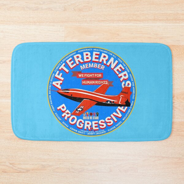 Item preview, PMD01006 Progressive Movement Designs Afterberners vintage design shows you support democracy progressive goals for Progressives Democrats Liberals and Bernie Sanders supporters designed and sold by ProgressiveLeft.