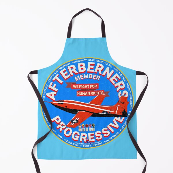 Item preview, PMD01006 Progressive Movement Designs Afterberners vintage design shows you support democracy progressive goals for Progressives Democrats Liberals and Bernie Sanders supporters designed and sold by ProgressiveLeft.