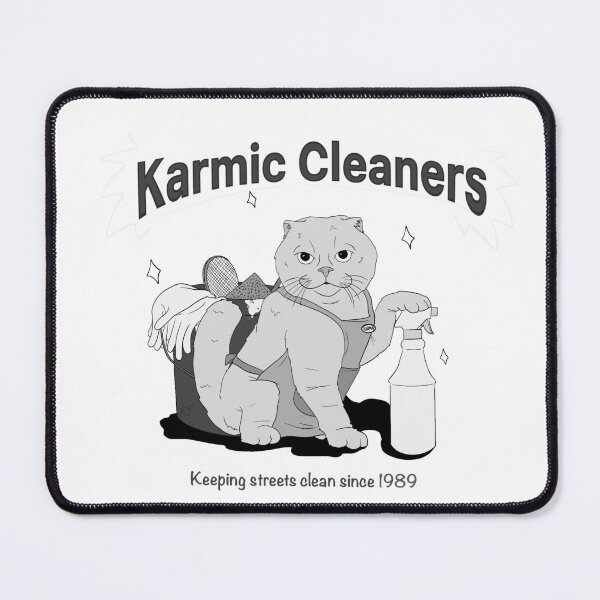 Item preview, Karmic cleaning designed and sold by WellDonePizza.