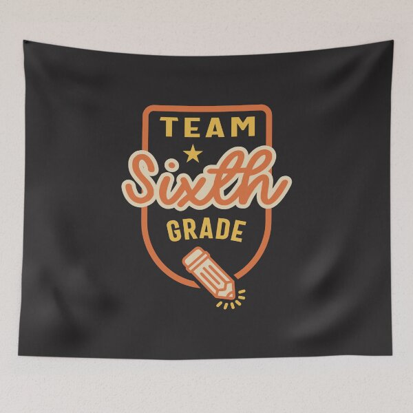Item preview, Team Sixth Grade Teacher Student Back to School 6th Grade designed and sold by cidolopez.