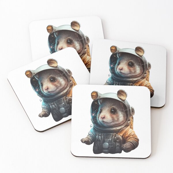Item preview, Rodent Space Astronaut designed and sold by nashthrift.