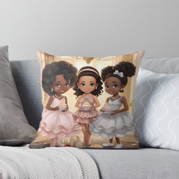 Item preview, Melanated Princess Tea Party Time designed and sold by Luxe Lilly  & Co..