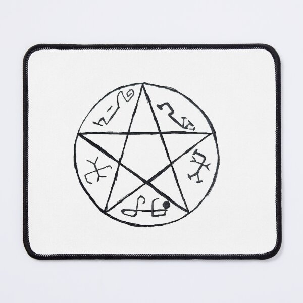 Item preview, Tatuaje de demonio sobrenatural designed and sold by RaeOfSun1106.