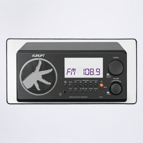 Sangean WR-2CL Digital AM/FM Clear Table-Top Radio