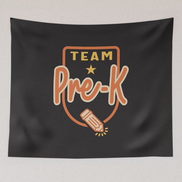 Item preview, Team Pre-K Back to School Pre Kindergarten Teacher Student designed and sold by cidolopez.