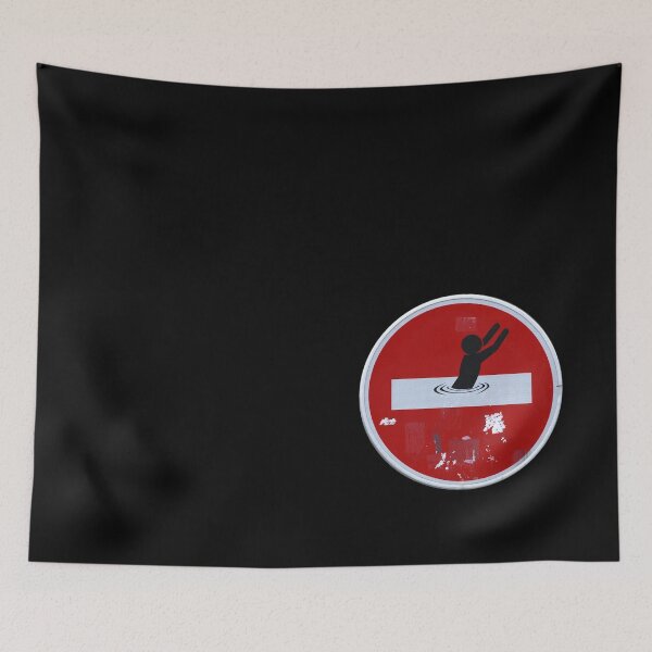 Item preview, road sign do not enter designed and sold by mystudiocreate.