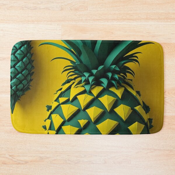 Item preview, Gorgeous Low Poly Pineapple Fruit Design Pattern Print  designed and sold by randomtdesigns.