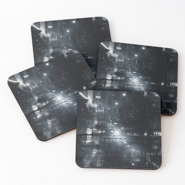 Item preview, night in perspective, a view of the urban landscape designed and sold by SBD-Shop.