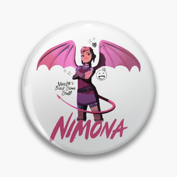 Item preview, Nimona with wings designed and sold by blackdogshop.