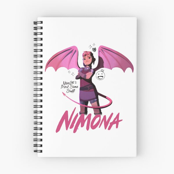 Item preview, Nimona with wings designed and sold by blackdogshop.