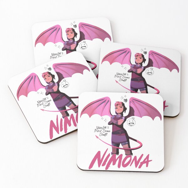 Item preview, Nimona with wings designed and sold by blackdogshop.