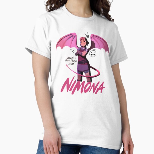Item preview, Nimona with wings designed and sold by blackdogshop.