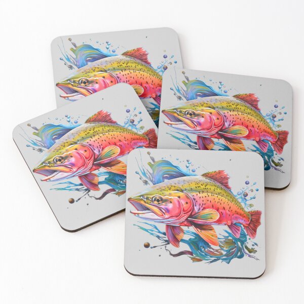 Item preview,  Rainbow Trout    sticker designed and sold by DiangelShop.