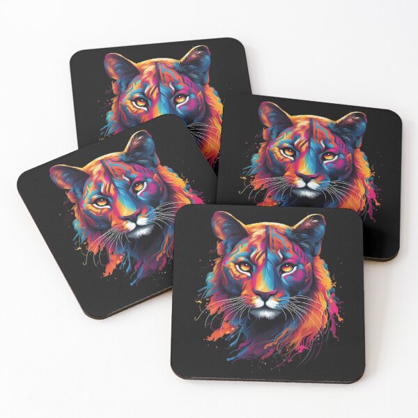 Item preview, Psychedelic Panther: Fierce Elegance designed and sold by PsyCloth.