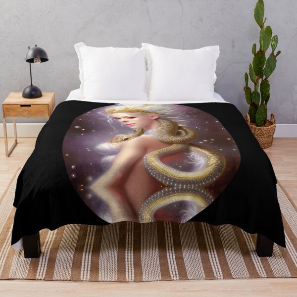 Item preview, Woman with golden snake designed and sold by Astralia.