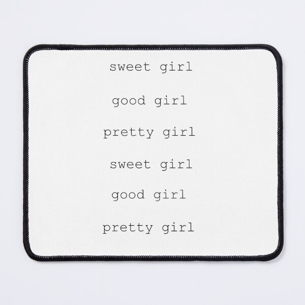 Item preview, Good girl sweet girl pretty girl booktok sticker pack designed and sold by Kellie Hatcher.
