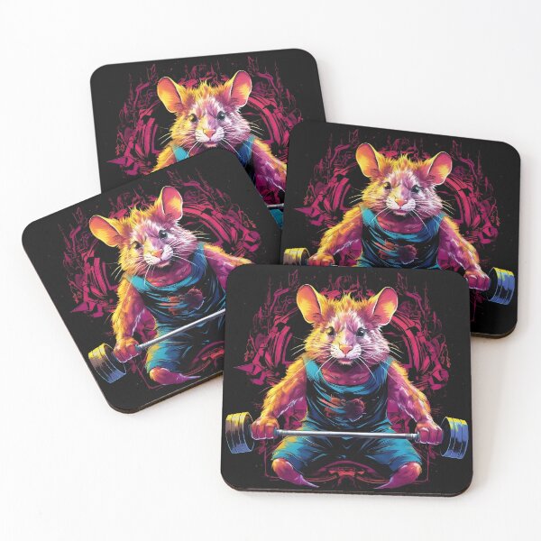 Item preview, Psychedelic Crazy Gym Rat: Frenzied Fitness designed and sold by PsyCloth.