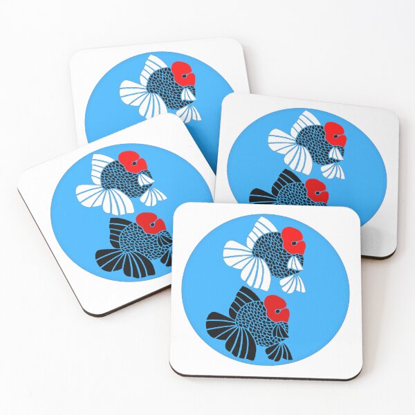 Item preview, Tri Color and Red Head Black Oranda Goldfish 70723 designed and sold by Nosnah.