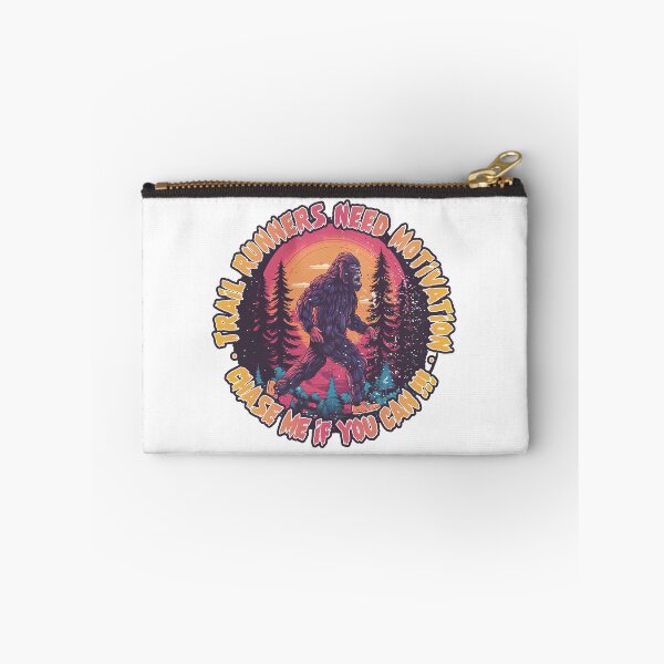 Item preview, Trail Runners Need Motivation - Chase Me If You Can, Big Foot alert! designed and sold by GregInJapanShop.