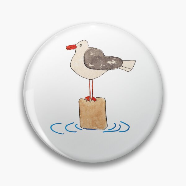 Item preview, Seagull on the pier designed and sold by HelenDBVickers.