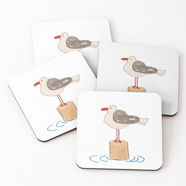 Item preview, Seagull on the pier designed and sold by HelenDBVickers.