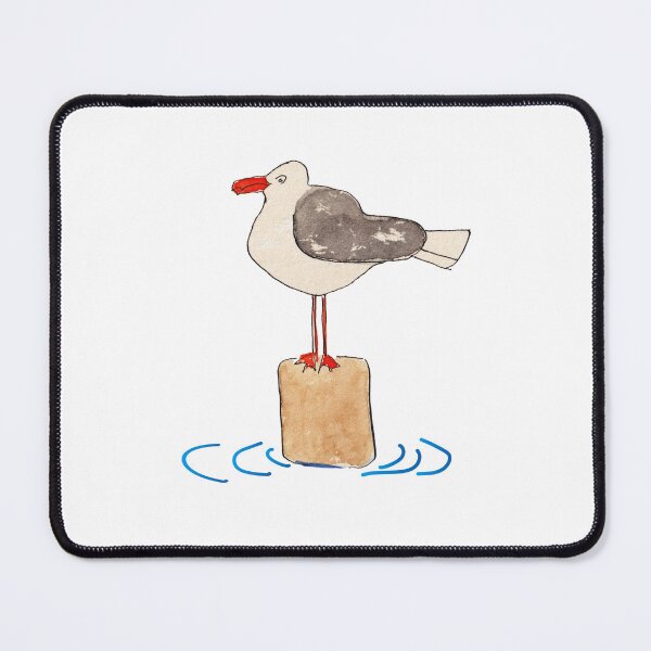 Item preview, Seagull on the pier designed and sold by HelenDBVickers.