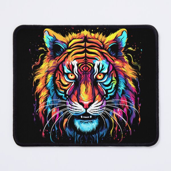Item preview, Abstract Fierce Tiger design designed and sold by Artbyminga.