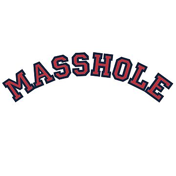 Artwork thumbnail, Massachusetts Masshole Mass Hole Mass-Hole Funny Halloween Costume by Draculaura2009