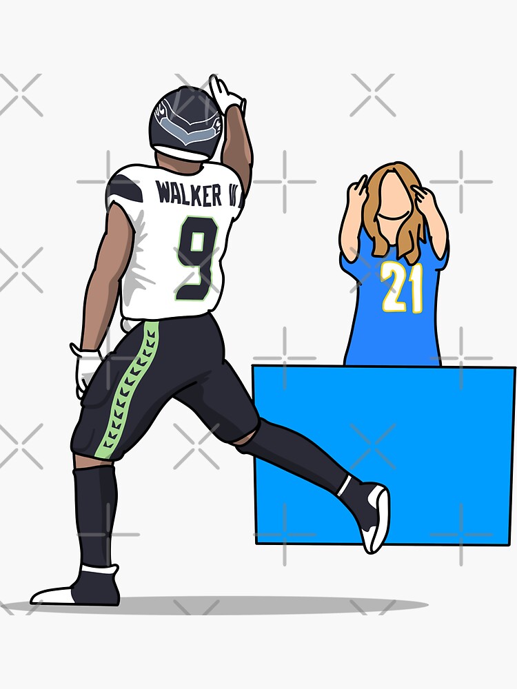 Seattle Seahawks: Kenneth Walker III 2022 Green - Officially Licensed NFL  Removable Adhesive Decal