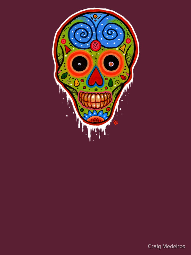 Thumbnail 7 of 7, Essential T-Shirt, CandySkull designed and sold by Craig Medeiros.