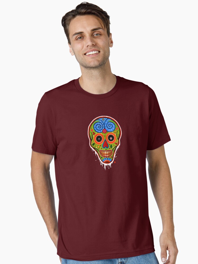 Thumbnail 1 of 7, Essential T-Shirt, CandySkull designed and sold by mistertengu74.