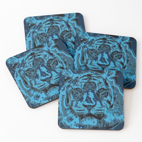 Item preview, Blue Tiger designed and sold by LotusArtStudio.
