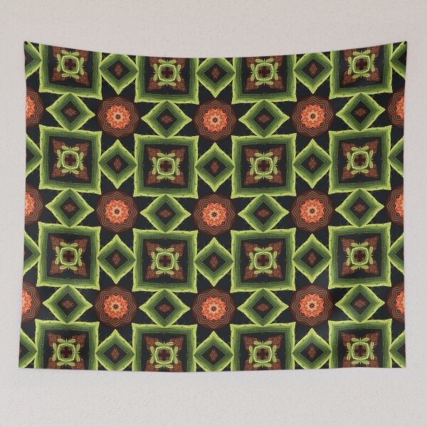 Item preview, Desert in Bloom - Gorgeous Cactus Inspired Pattern - Colorful Sage Cacti designed and sold by Fiona-Lynn Designs.