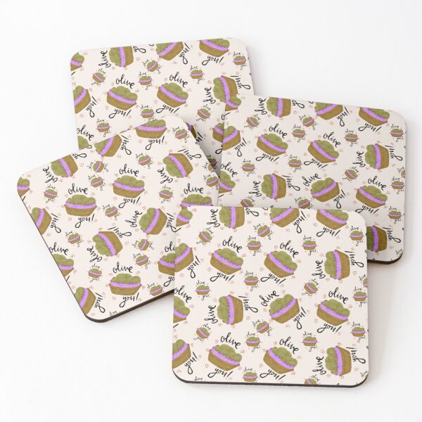 Item preview, Olive You! Punny food  designed and sold by maddydoodlesoup.