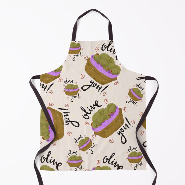 Item preview, Olive You! Punny food designed and sold by maddydoodlesoup.