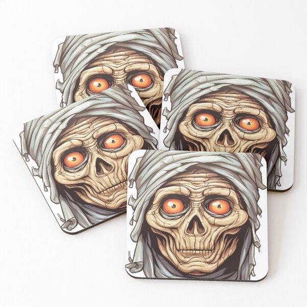 Item preview, Halloween mummy monster cartoon designed and sold by laobc.