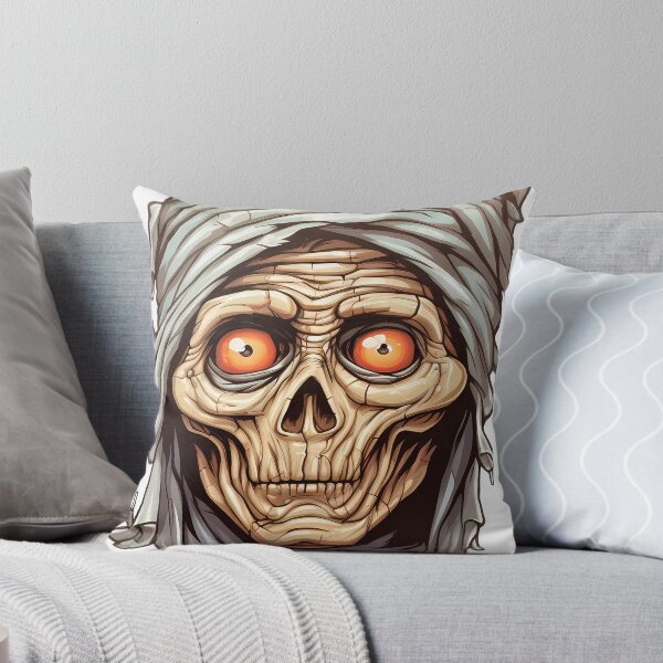 Item preview, Halloween mummy monster cartoon designed and sold by laobc.