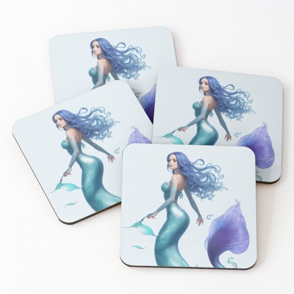 Item preview, Sirenas azules y sirenas designed and sold by SirenasWorld.