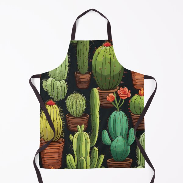 Item preview, Gorgeous Cactus Pattern - Desert in Bloom - Colorful Sage Cacti designed and sold by Fiona-Lynn Designs.