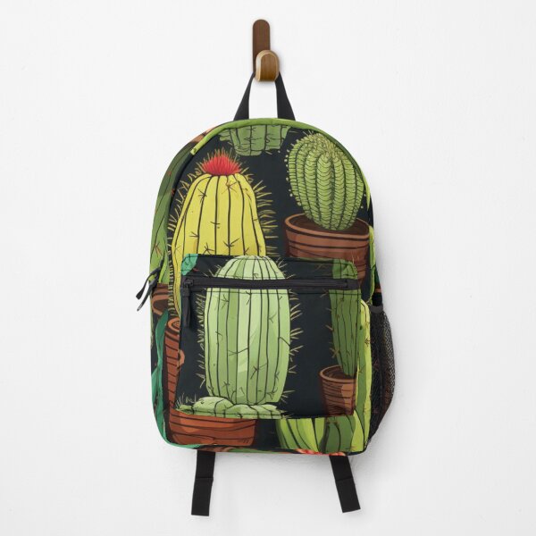 Item preview, Gorgeous Cactus Pattern - Desert in Bloom - Colorful Sage Cacti designed and sold by Fiona-Lynn Designs.