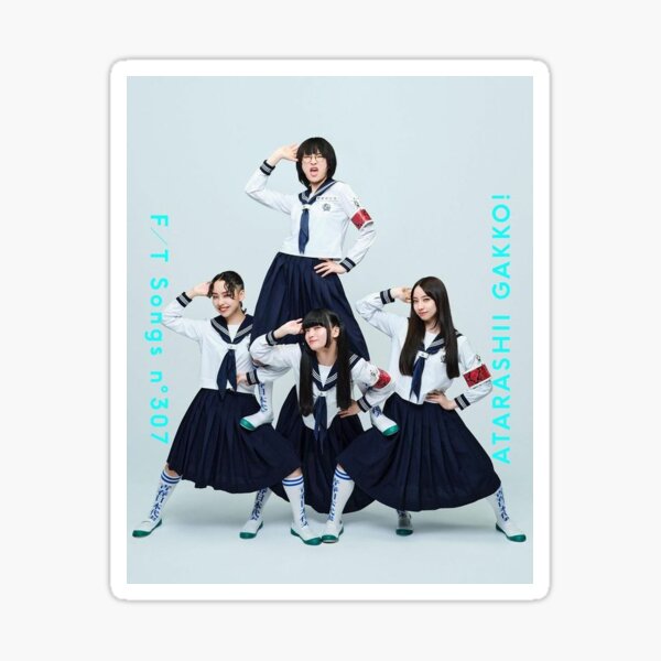 レア　ATARASHIGAKKO!!! 1stCD　毒花　リリイベサイン入シール Atarashii Gakko Stickers for Sale | Redbubble
