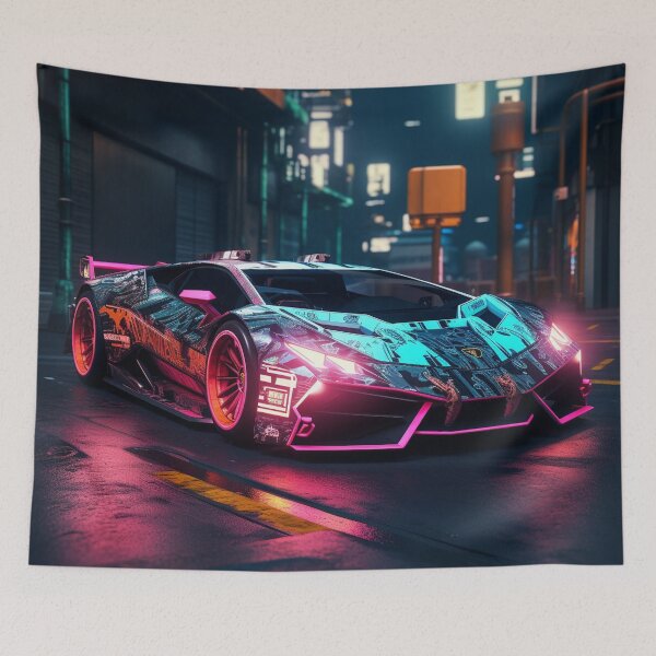 Item preview, Cyberpunk Huracan 3 designed and sold by MarettariLey.