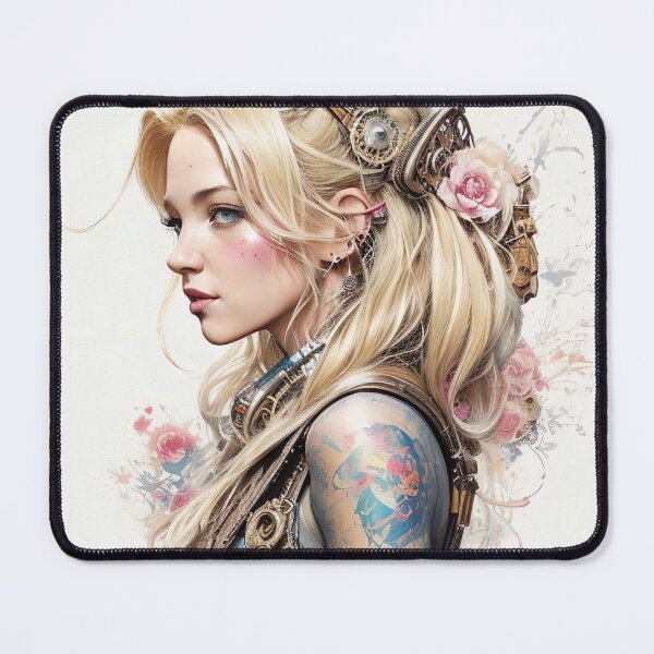 Item preview, Blonde Steampunk Girl designed and sold by lofirun.