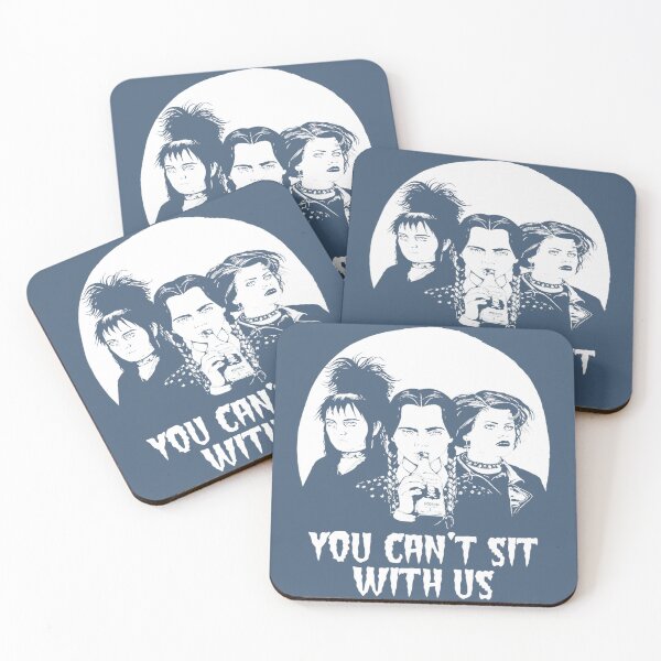 Item preview, Lydia Deets Wednesday Adams and Nancy You Can't Sit with Us  designed and sold by LoydeHalliwell.