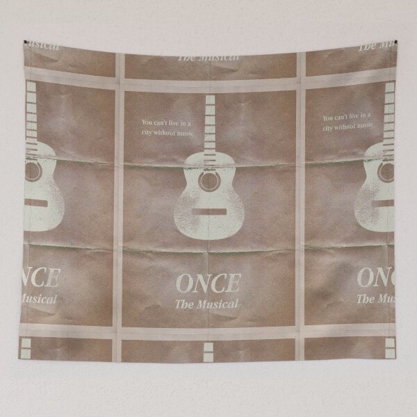 Item preview, Once the Musical minimalist poster designed and sold by YourHostTonight.