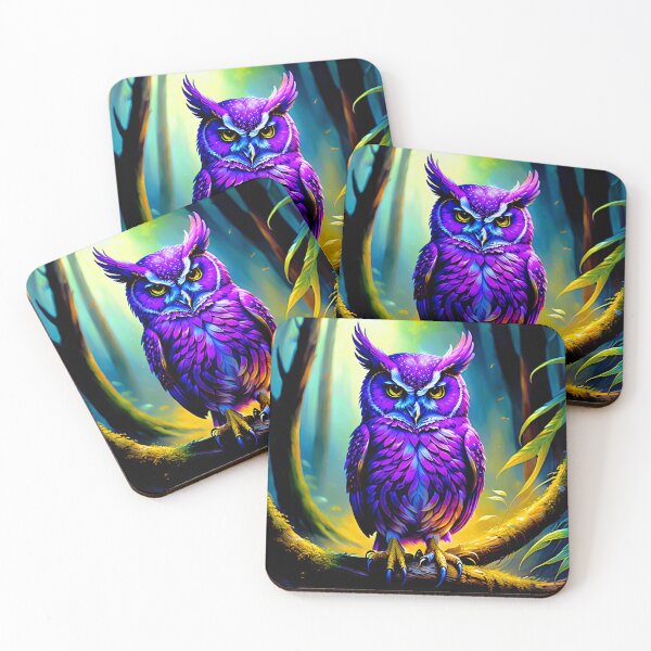 Item preview, The Cosmic Owl designed and sold by ColderDesignLab.