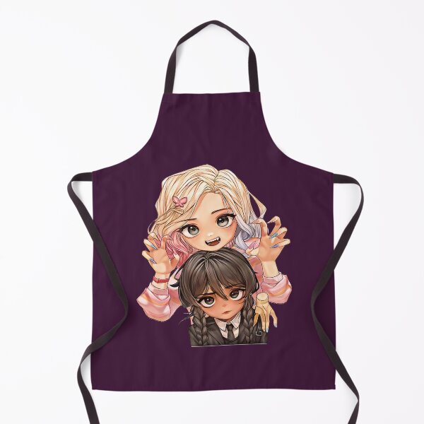 Item preview, Wednesday Addams - Jenna Ortega and Emma Myers  designed and sold by LoydeHalliwell.