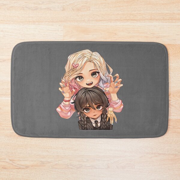 Item preview, Wednesday Addams - Jenna Ortega and Emma Myers  designed and sold by LoydeHalliwell.