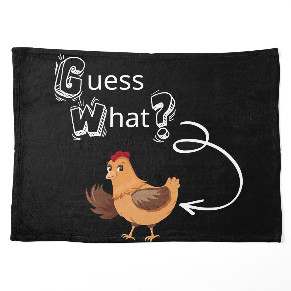 Guess What? Chicken Butt, Funny Chicken Design, Cute Chicken, Kids